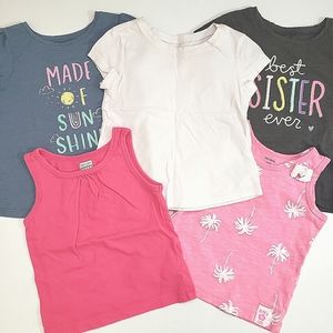 Summer tops bundle, size 18-24m